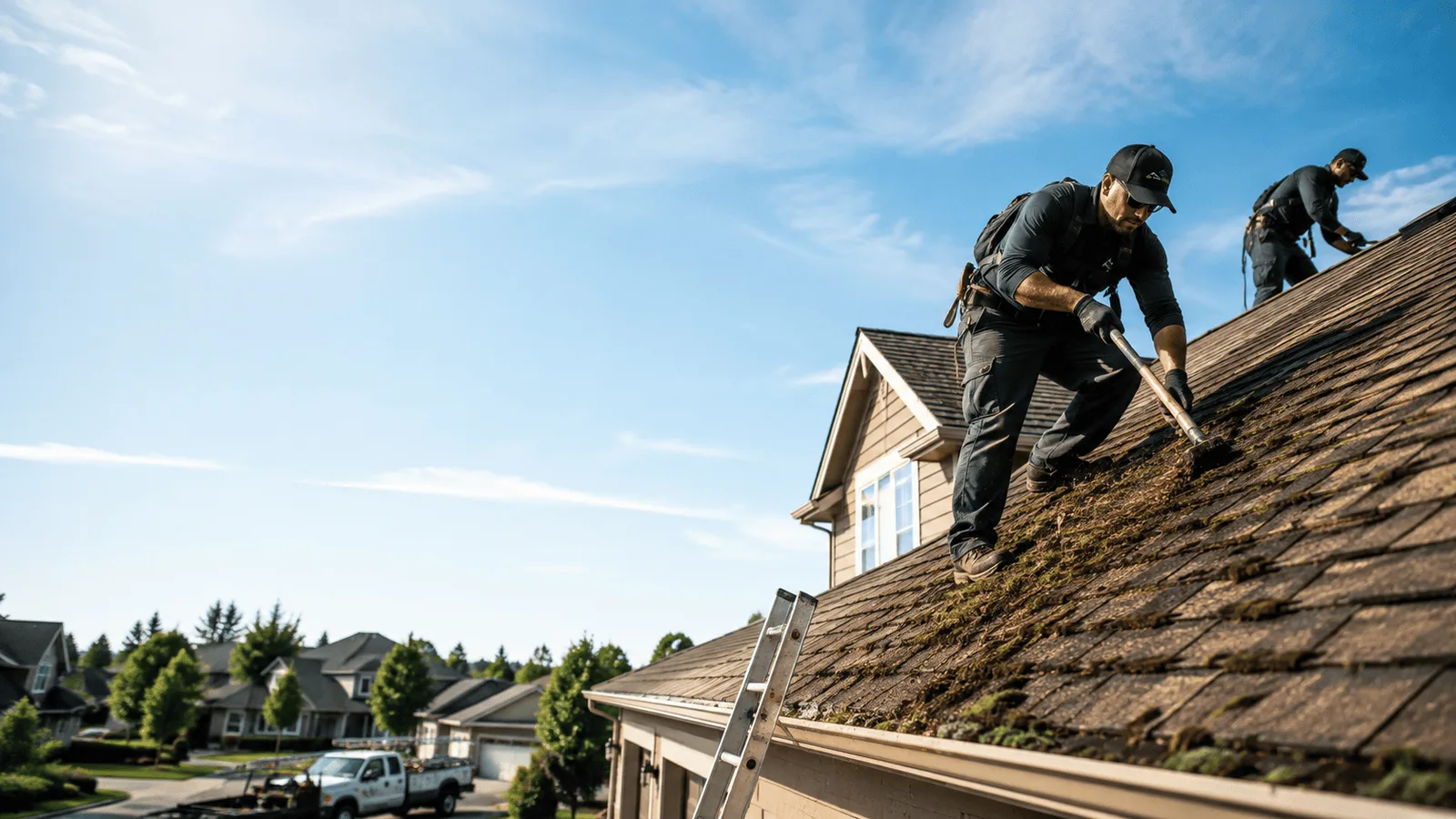 Roof Moss Removal in Springview, NE near me